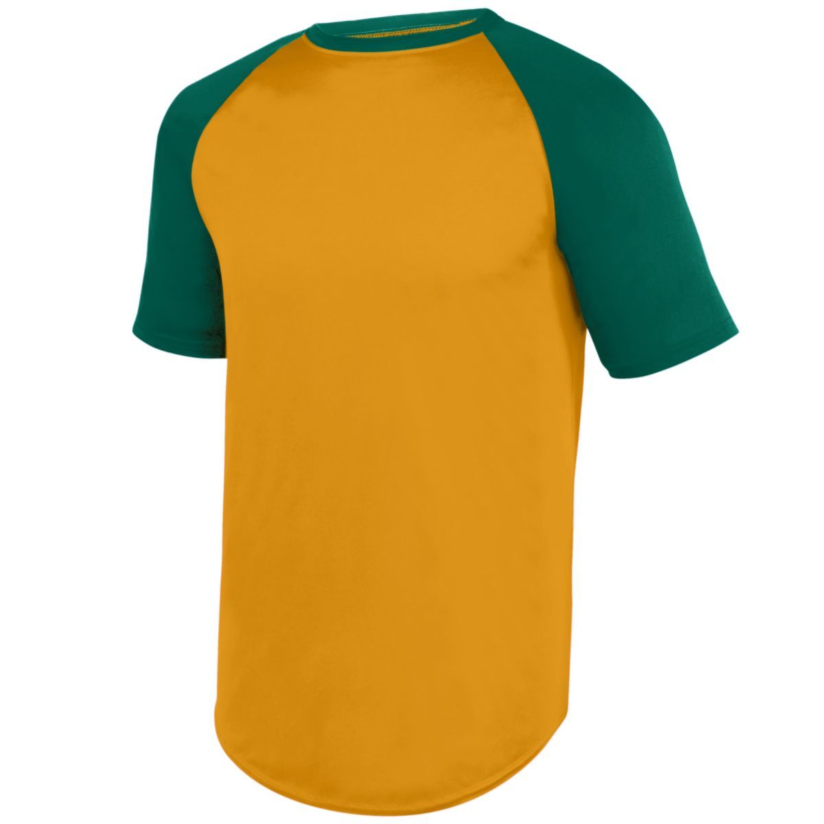 Youth Attain Wicking Two-Button Baseball Jersey - Image 2