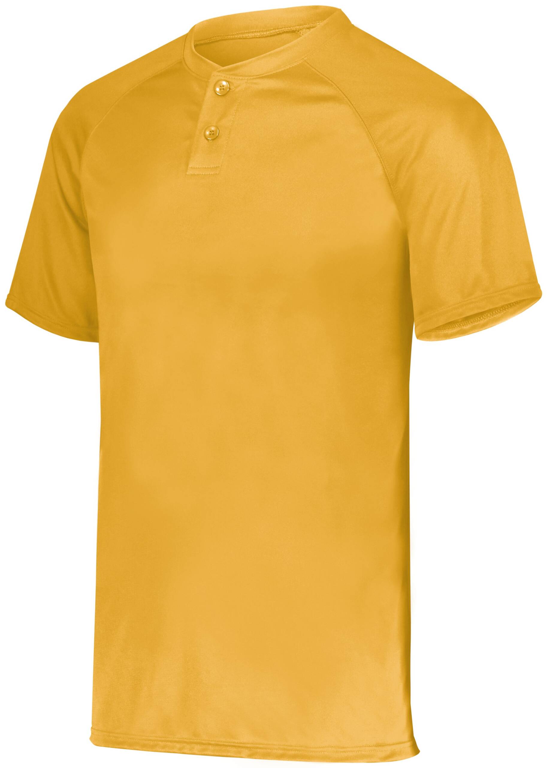Youth Attain Wicking Two-Button Baseball Jersey - Image 9