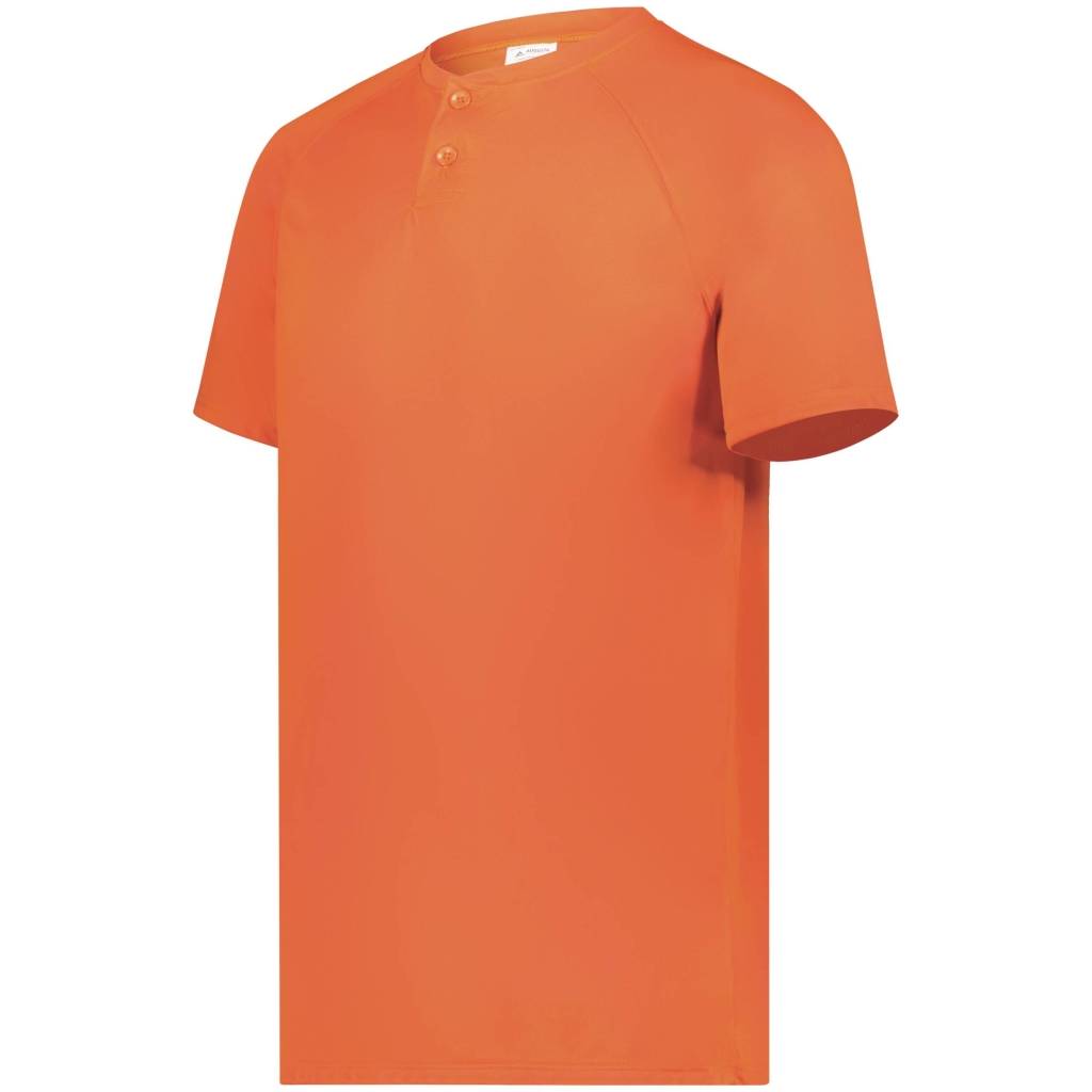 Youth Attain Wicking Two-Button Baseball Jersey
