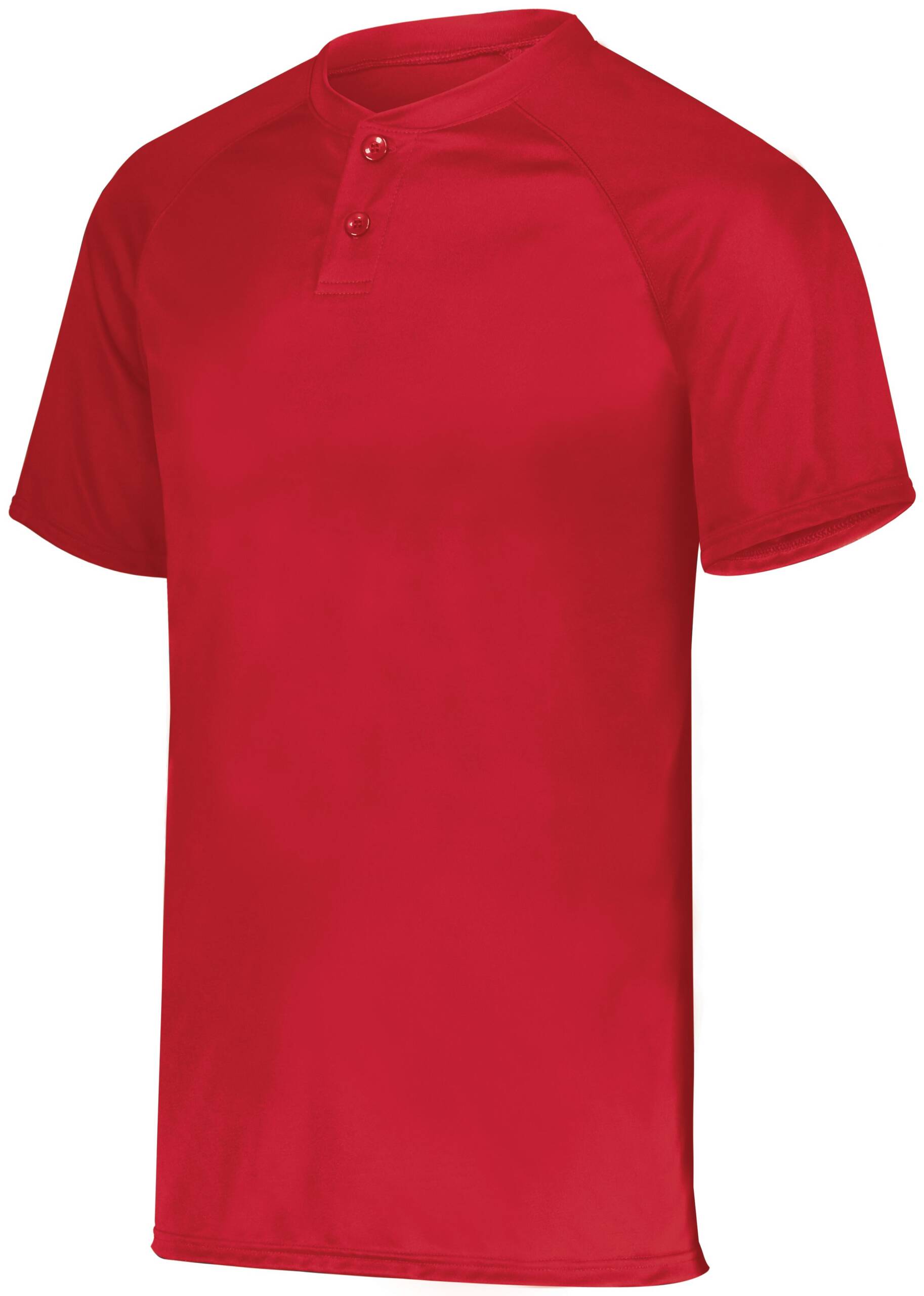 Youth Attain Wicking Two-Button Baseball Jersey - Image 19