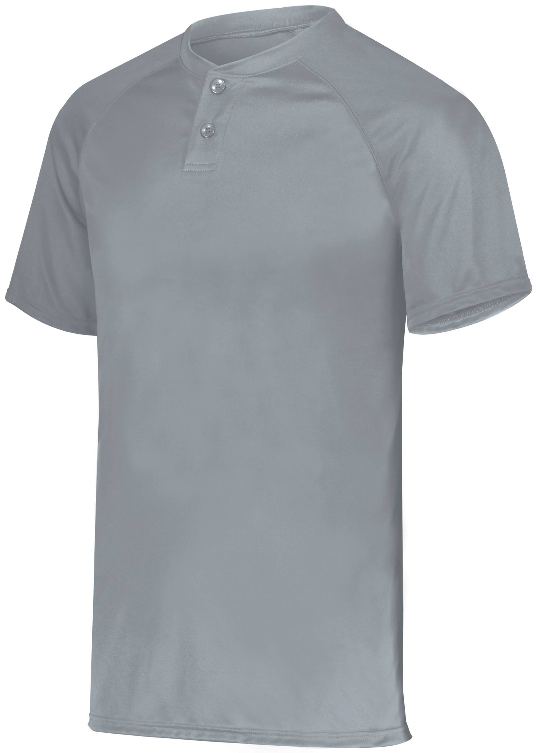 Youth Attain Wicking Two-Button Baseball Jersey - Image 5