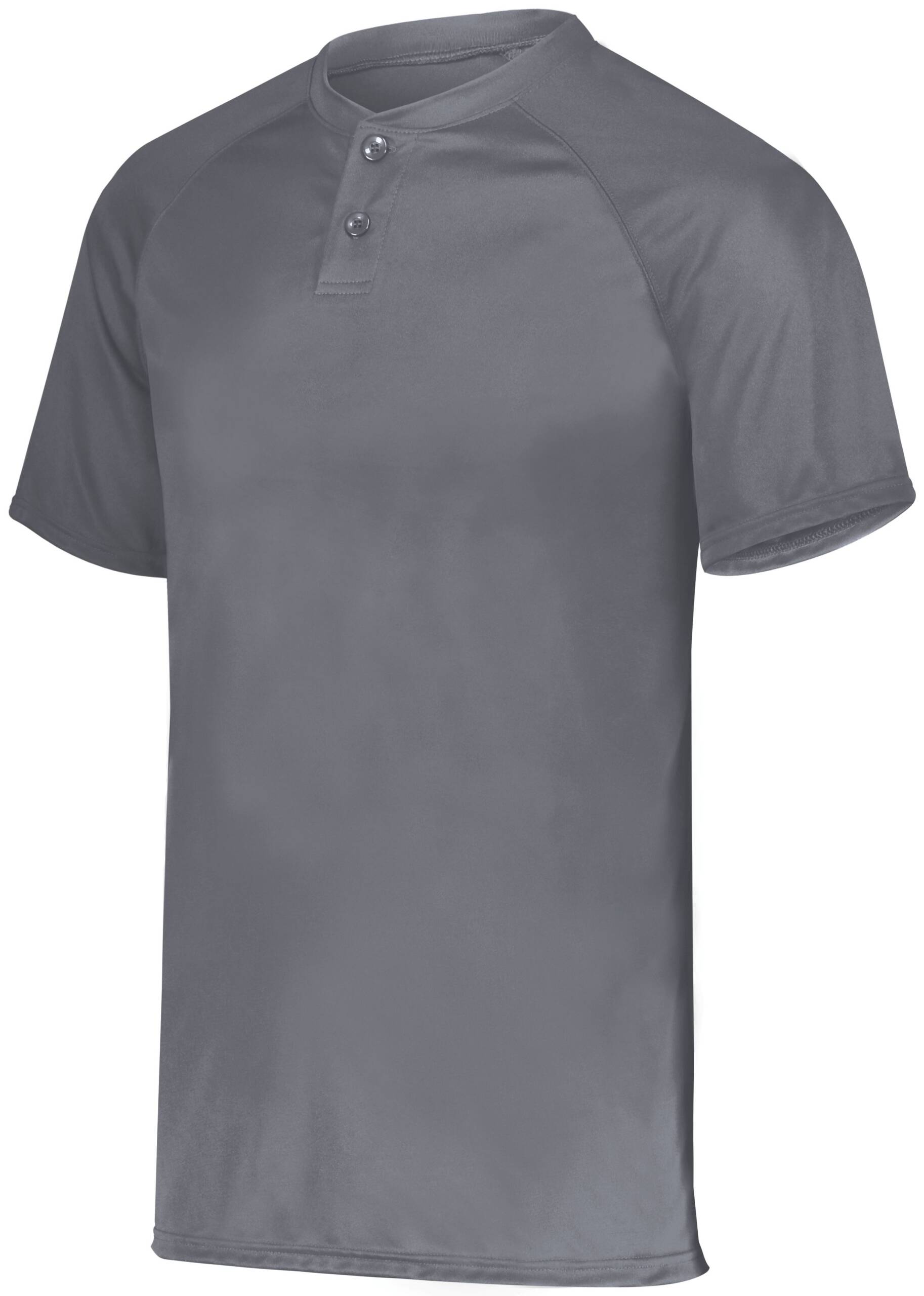 Youth Attain Wicking Two-Button Baseball Jersey - Image 10