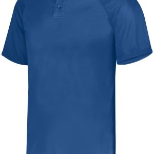 Youth Attain Wicking Two-Button Baseball Jersey - Image 20