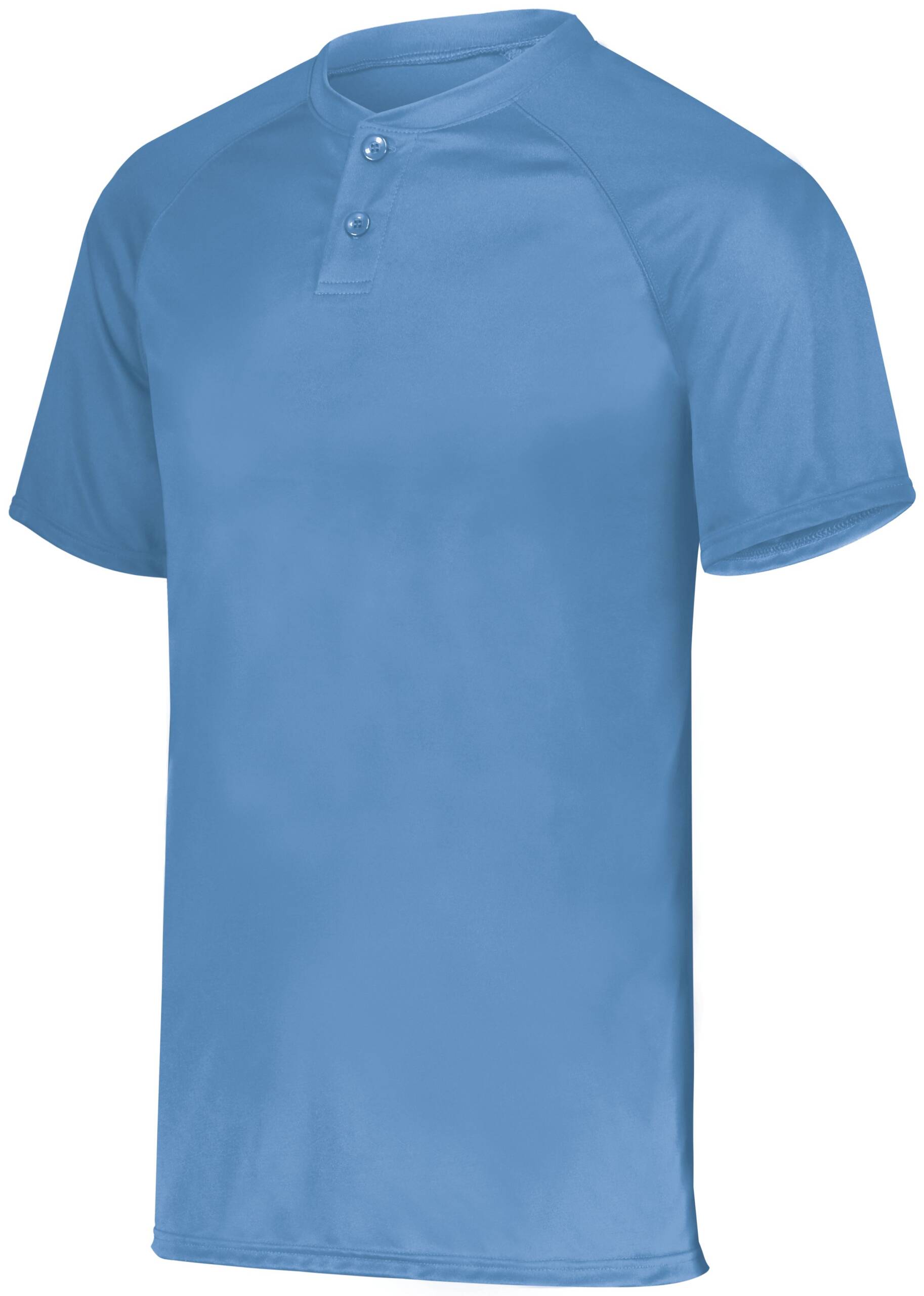 Youth Attain Wicking Two-Button Baseball Jersey - Image 7