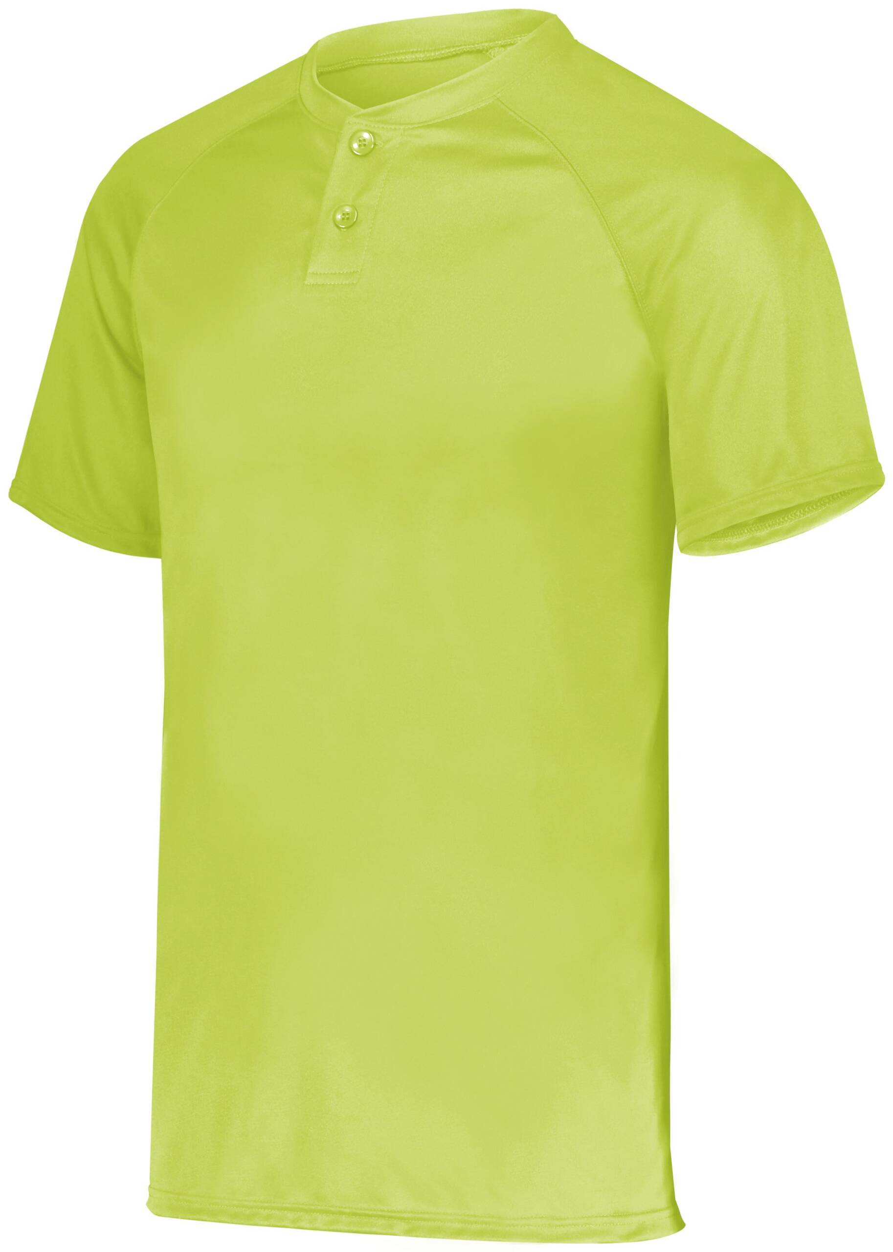 Youth Attain Wicking Two-Button Baseball Jersey - Image 12