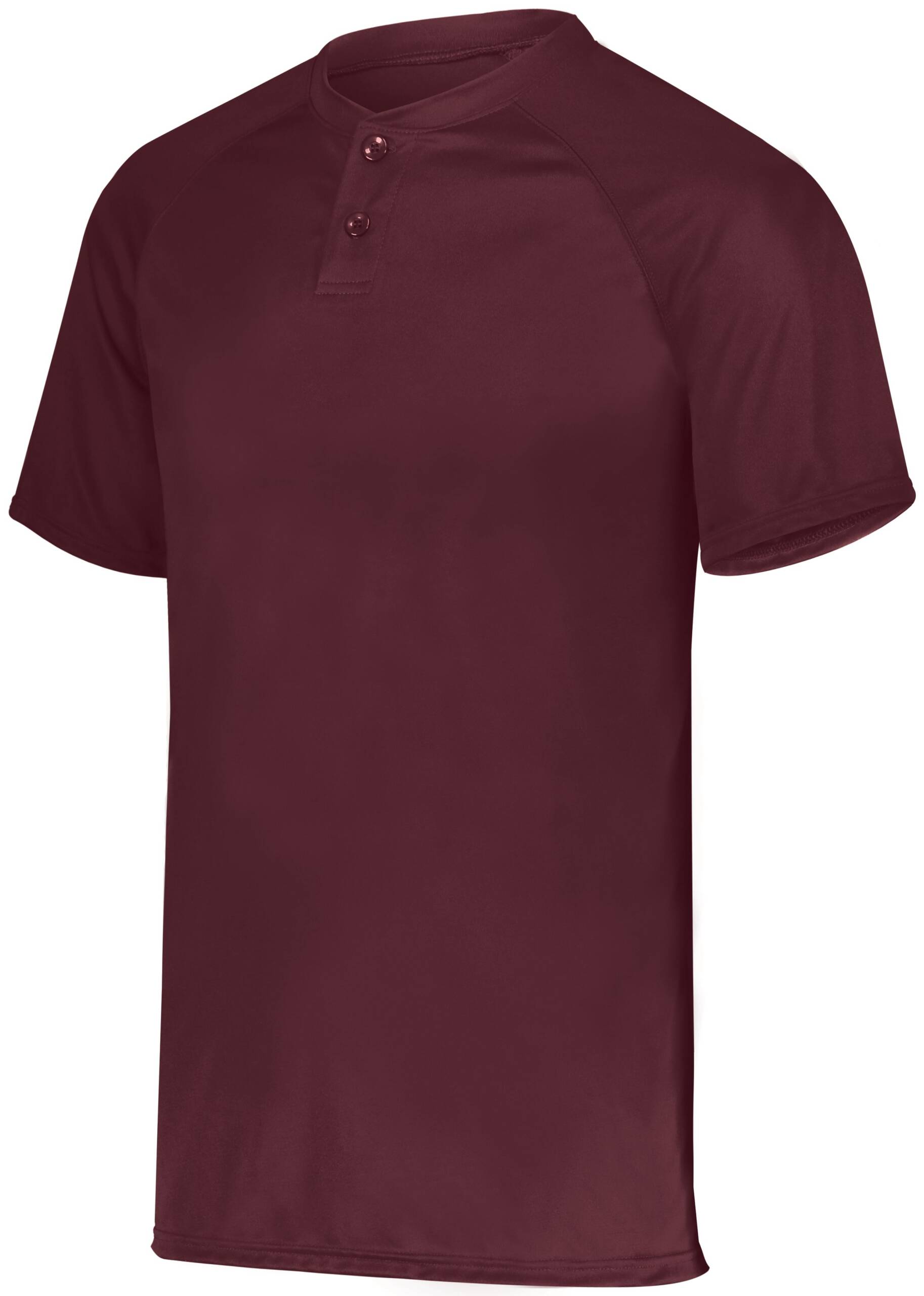 Youth Attain Wicking Two-Button Baseball Jersey - Image 13