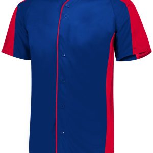 Full-Button Baseball Jersey - Image 5