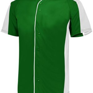 Full-Button Baseball Jersey - Image 4