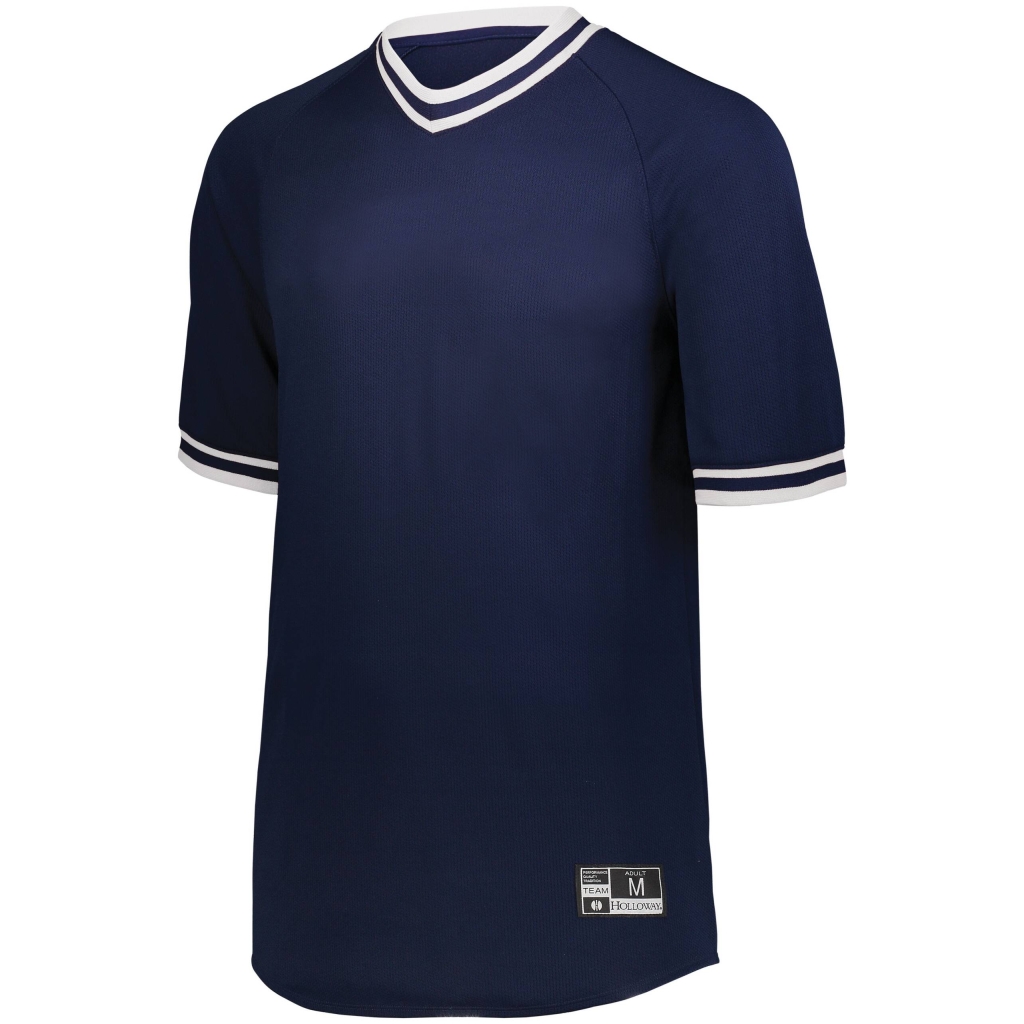 Retro V-Neck Baseball Jersey