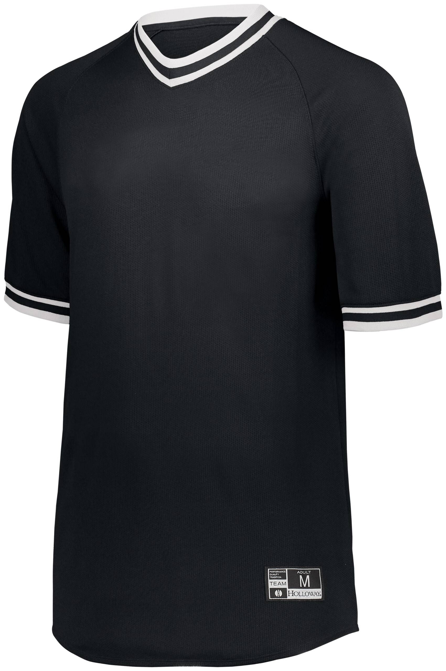 Retro V-Neck Baseball Jersey - Image 2