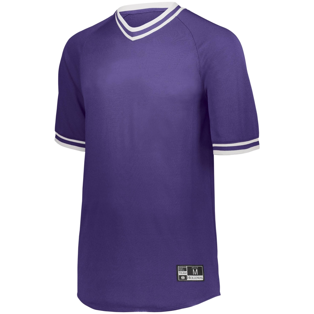 Retro V-Neck Baseball Jersey