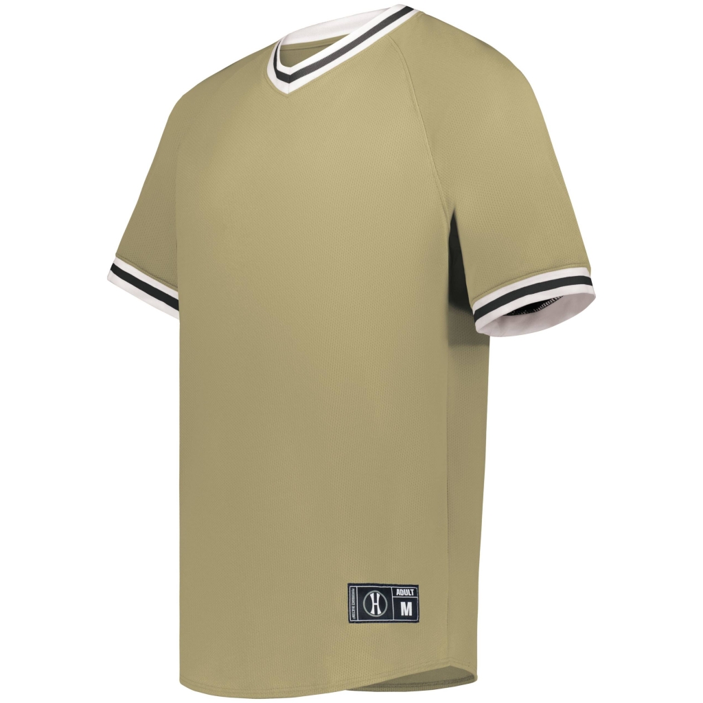 Retro V-Neck Baseball Jersey