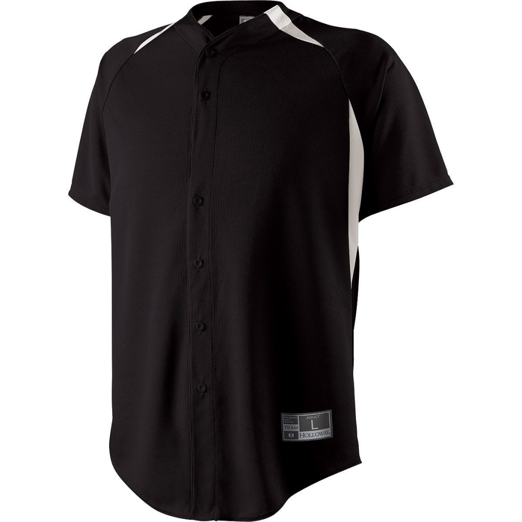 Youth Performance Two-Button Solid Jersey