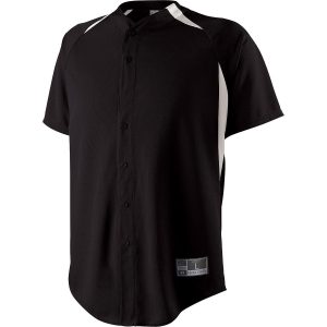 Youth Performance Two-Button Solid Jersey - Image 2