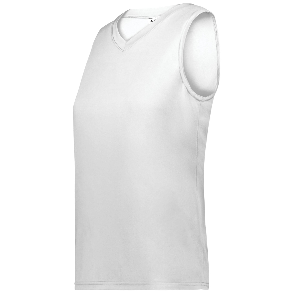 Girls Attain Wicking Sleeveless Jersey