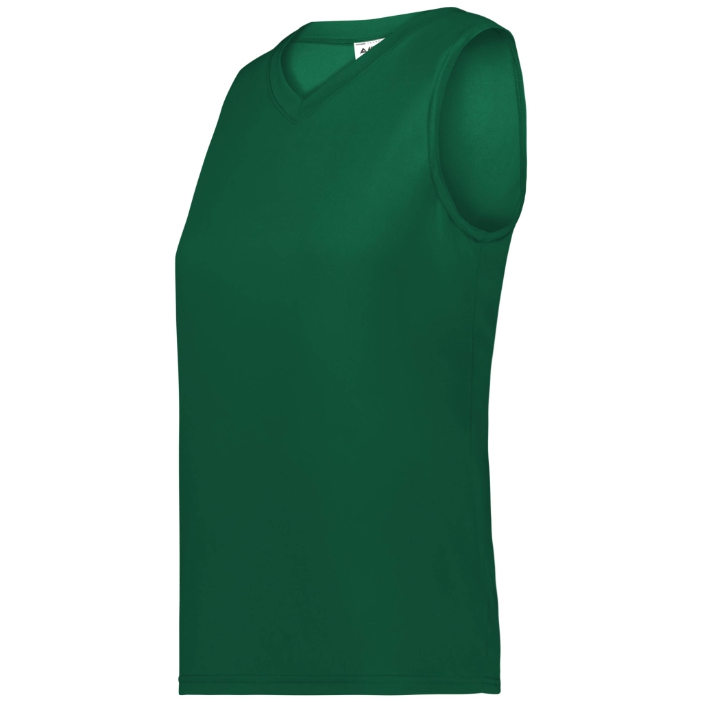Girls Attain Wicking Sleeveless Jersey