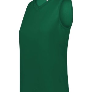Girls Attain Wicking Sleeveless Jersey - Image 4