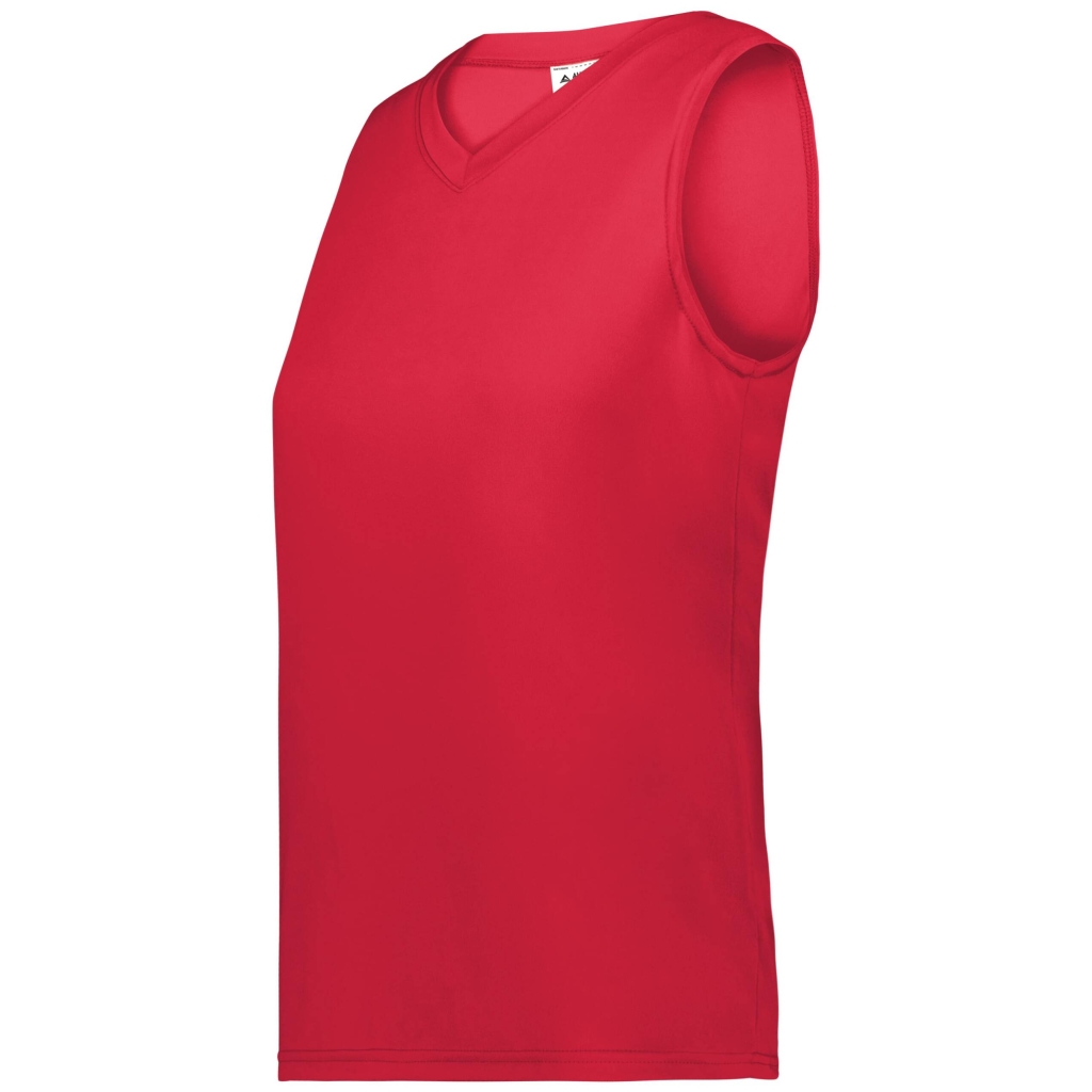 Girls Attain Wicking Sleeveless Jersey