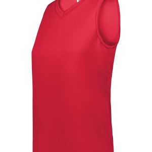 Girls Attain Wicking Sleeveless Jersey - Image 9