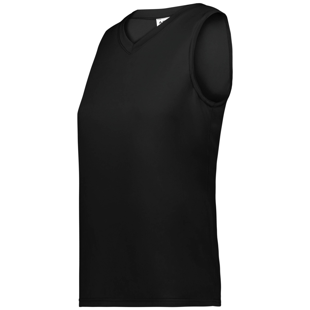Girls Attain Wicking Sleeveless Jersey