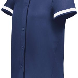 Girls Cutter+ Full Button Softball Jersey - Image 4