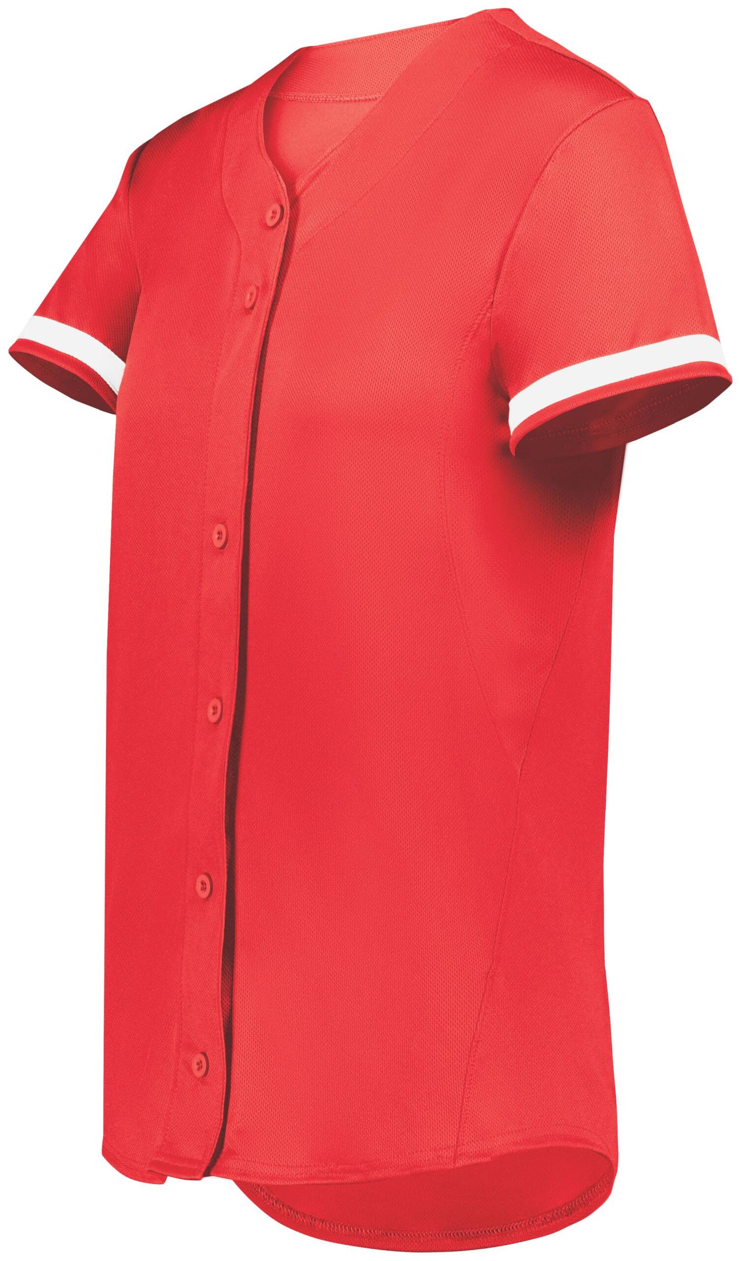 Girls Cutter+ Full Button Softball Jersey - Image 6