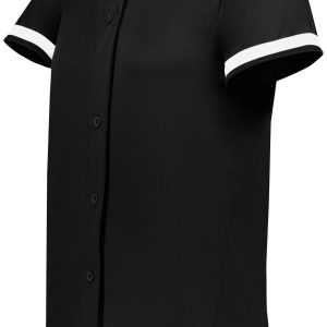 Girls Cutter+ Full Button Softball Jersey - Image 2