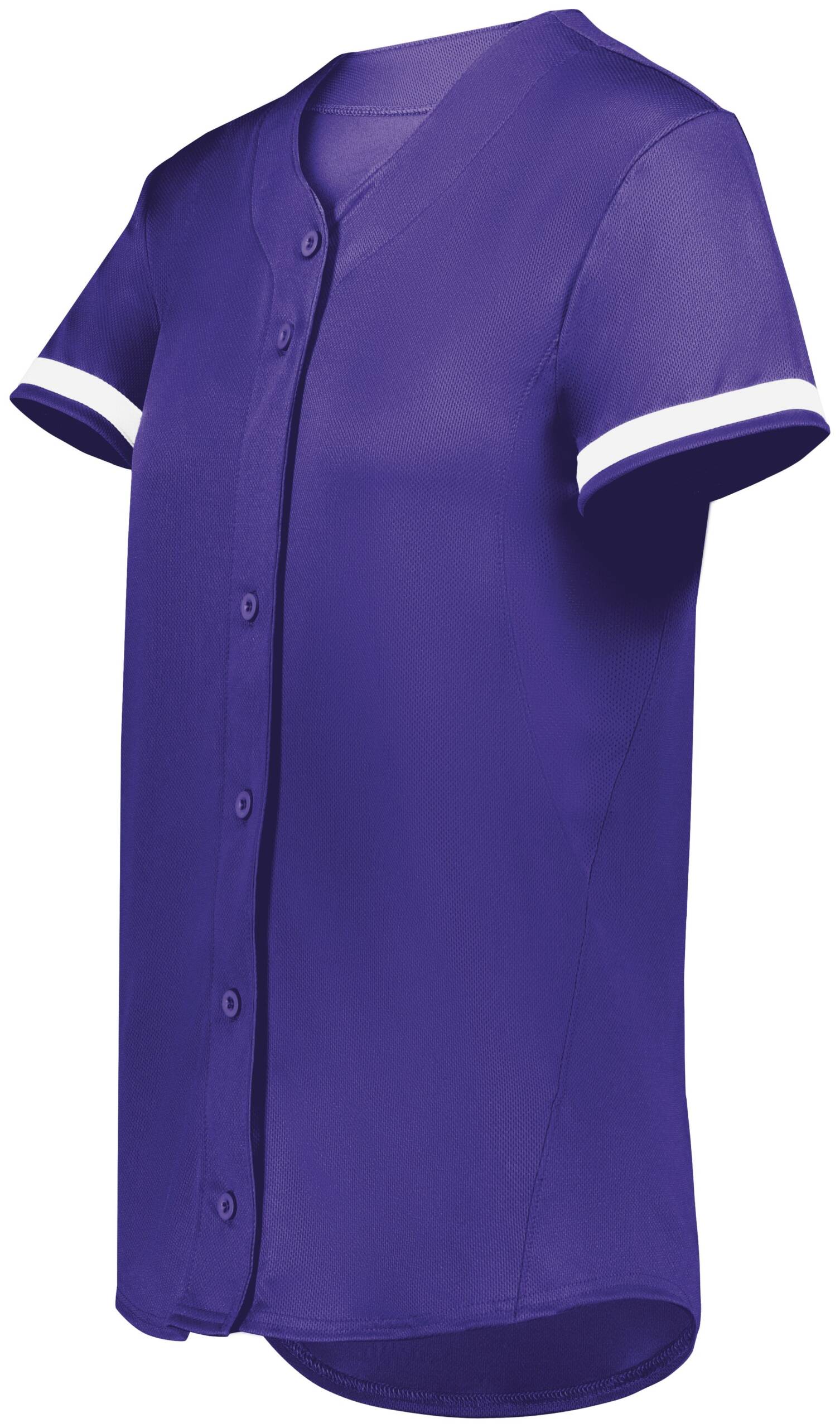 Girls Cutter+ Full Button Softball Jersey - Image 1