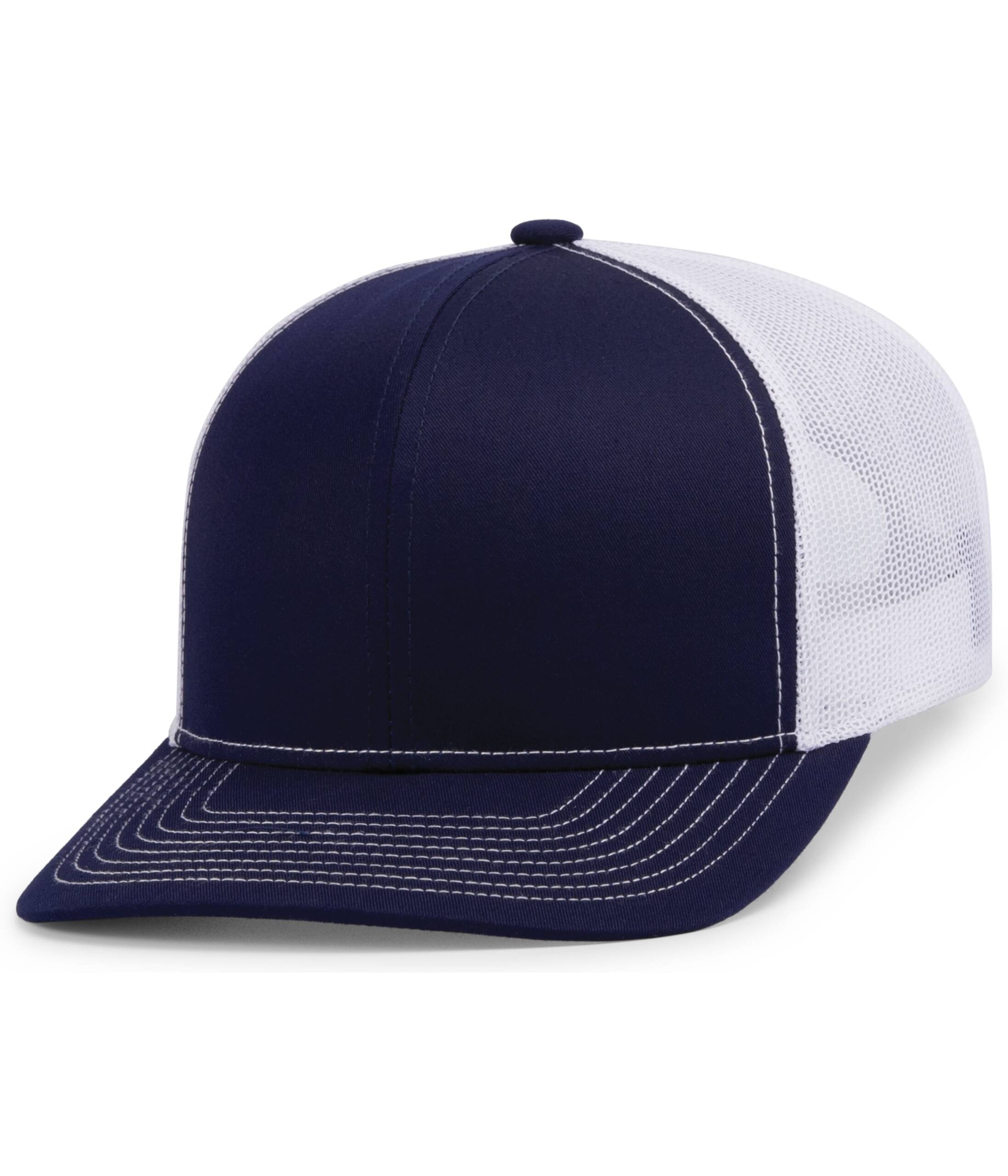 Contrast Stitch Trucker Snapback - Image 1