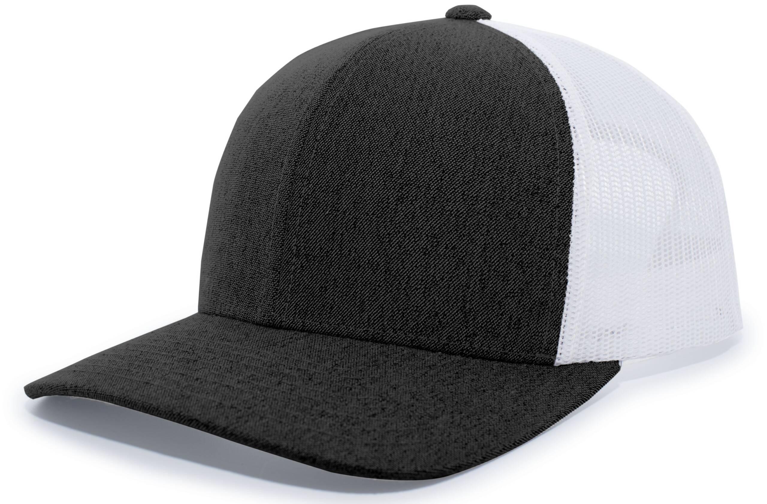 Heather Trucker Snapback Cap - Image 1