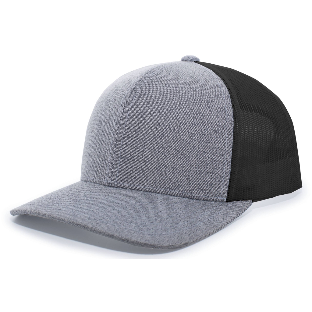 Heather Trucker Snapback Cap
