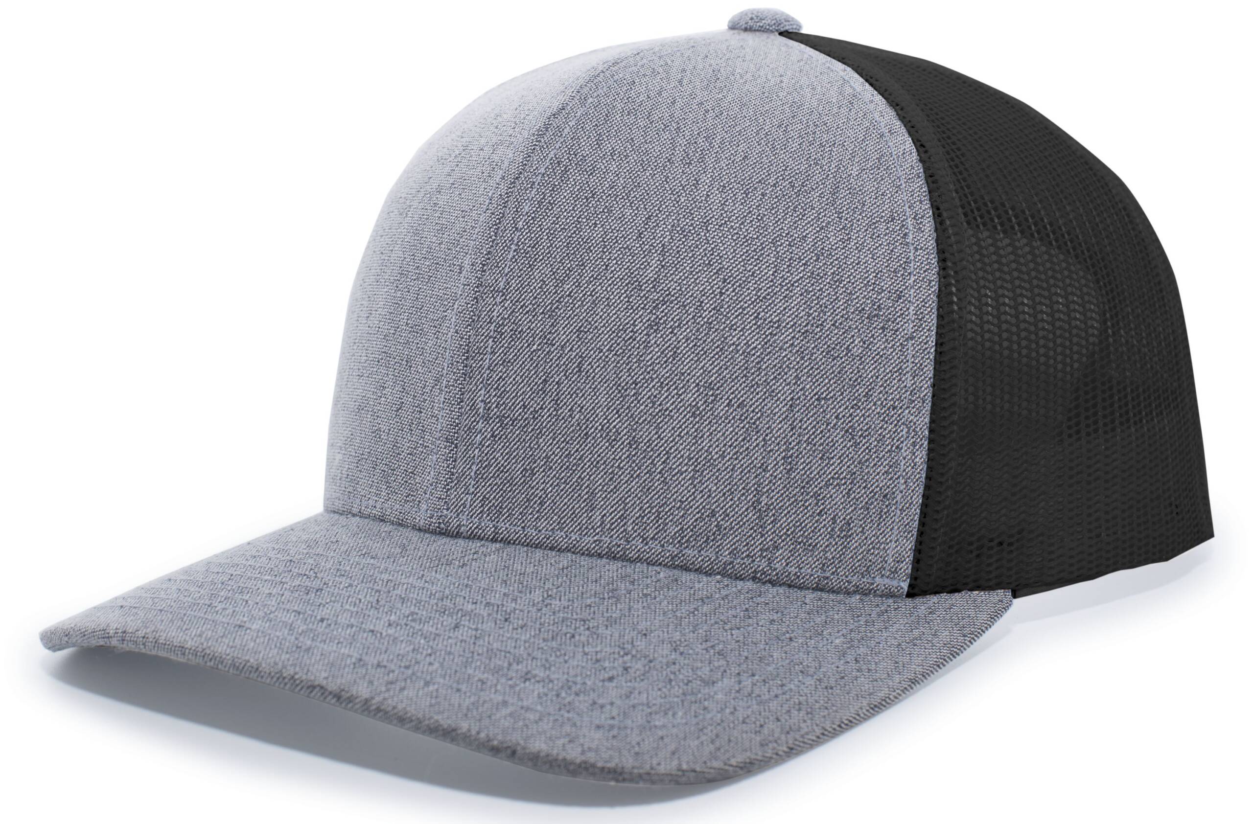Heather Trucker Snapback Cap - Image 3