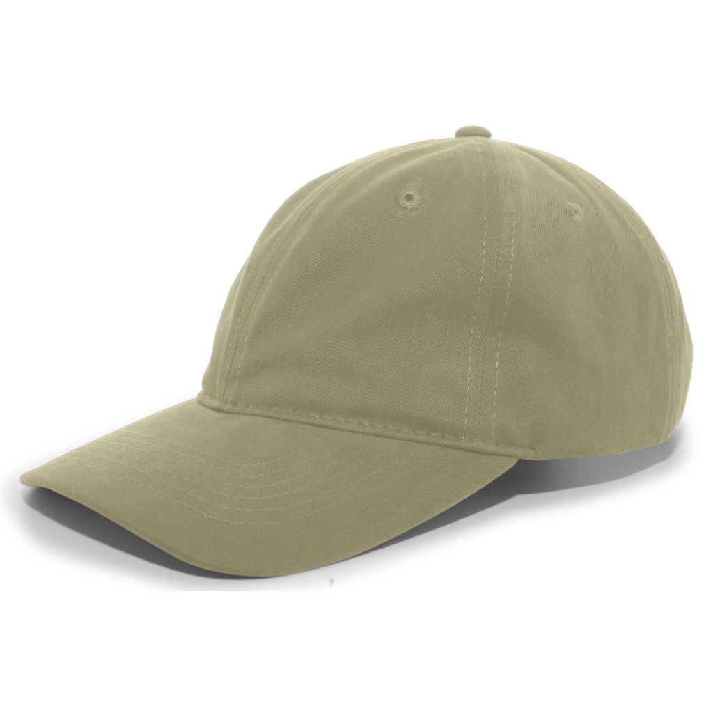 Brushed Cotton Twill Buckle Strap Adjustable Cap