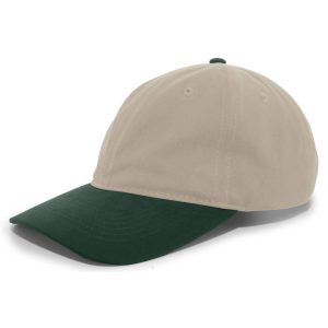 Brushed Cotton Twill Buckle Strap Adjustable Cap - Image 1