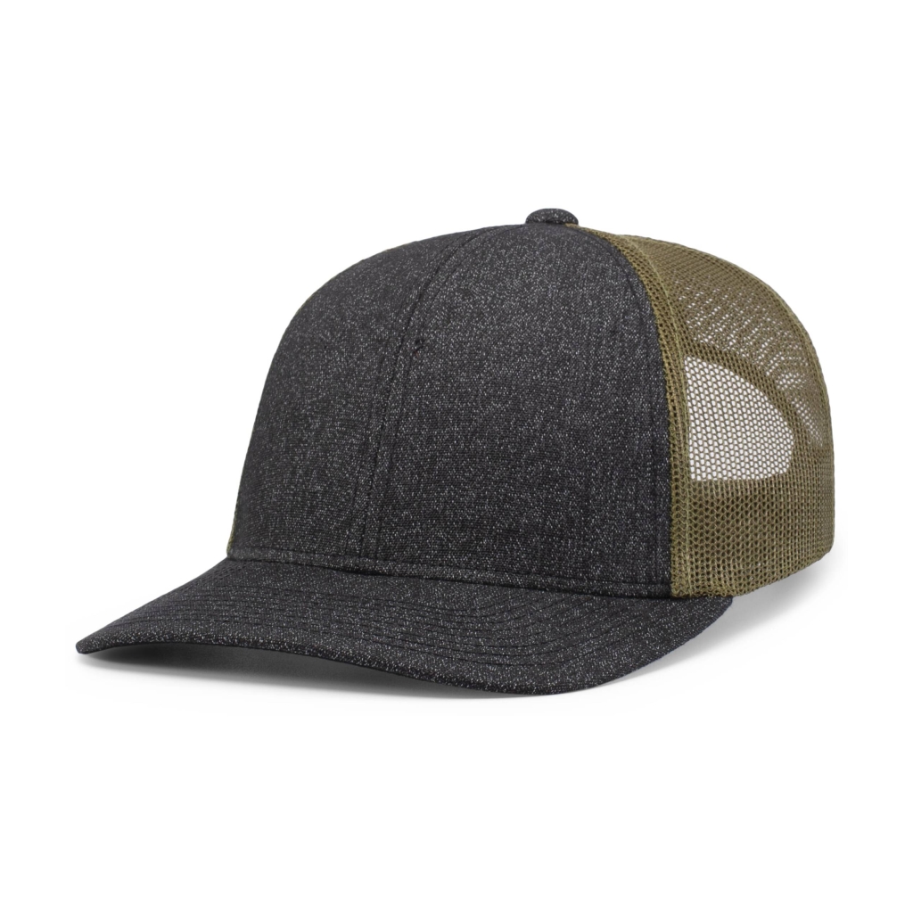 Melange Heather Low-Profile Trucker