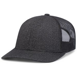 Melange Heather Low-Profile Trucker - Image 1