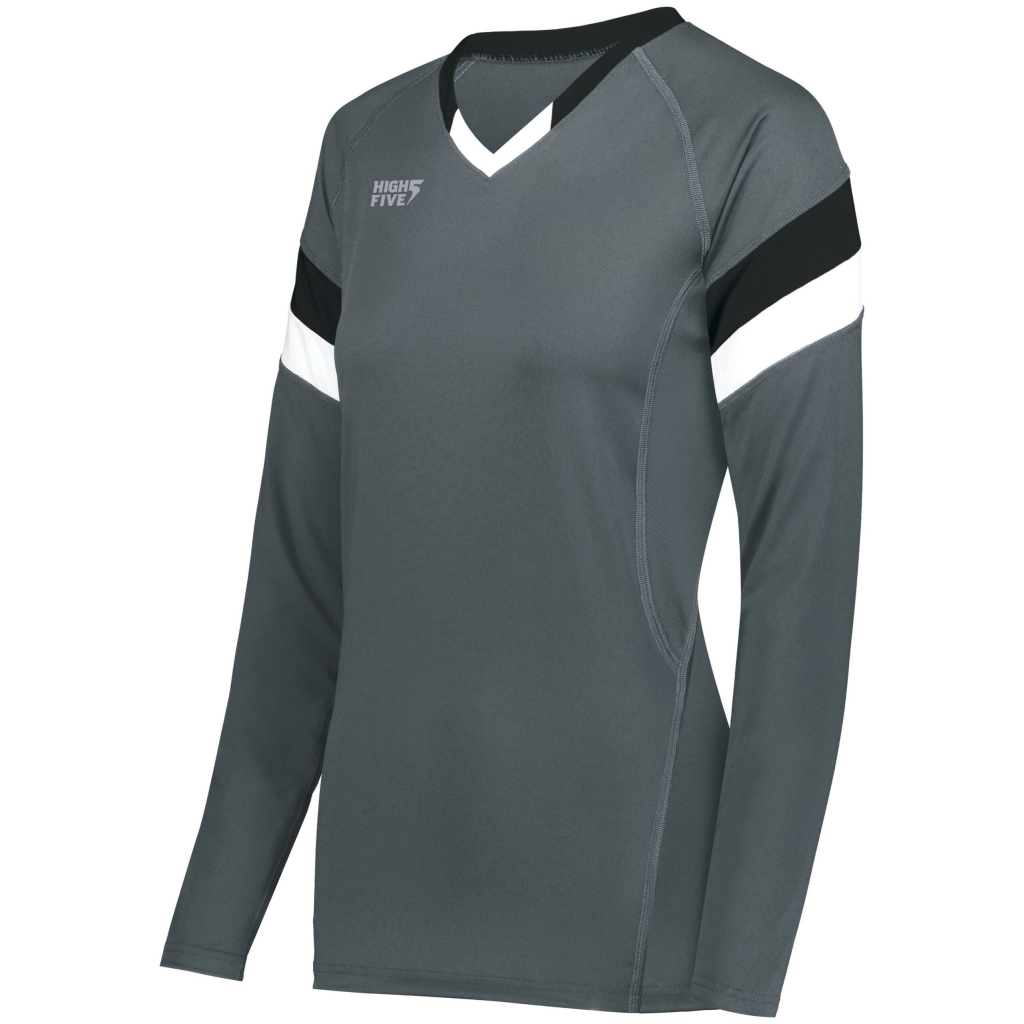 Ladies TruHit Tri-Color Long Sleeve Jersey