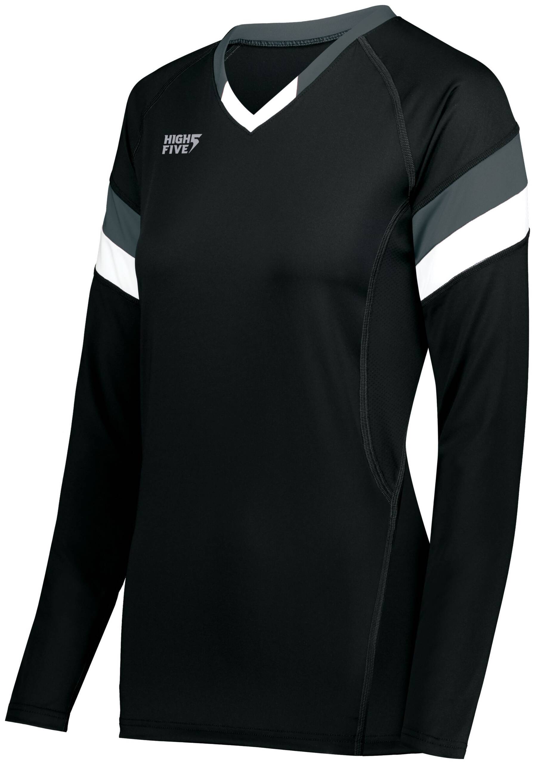 Ladies TruHit Tri-Color Long Sleeve Jersey - Image 2