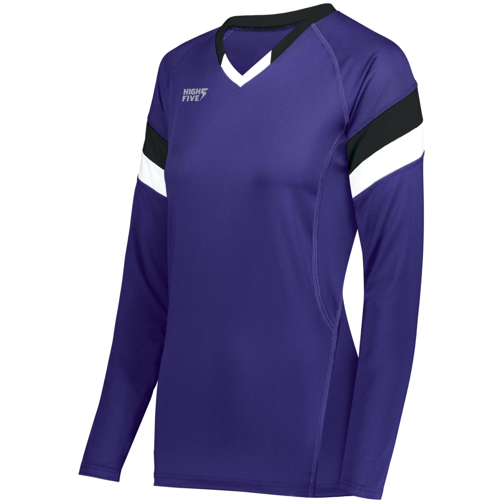 Ladies TruHit Tri-Color Long Sleeve Jersey