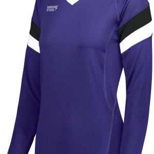 Ladies TruHit Tri-Color Long Sleeve Jersey - Image 11