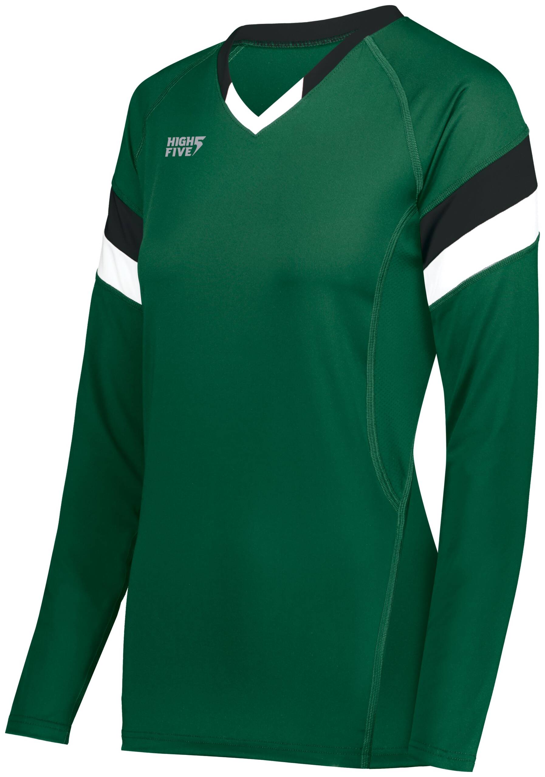 Ladies TruHit Tri-Color Long Sleeve Jersey - Image 3