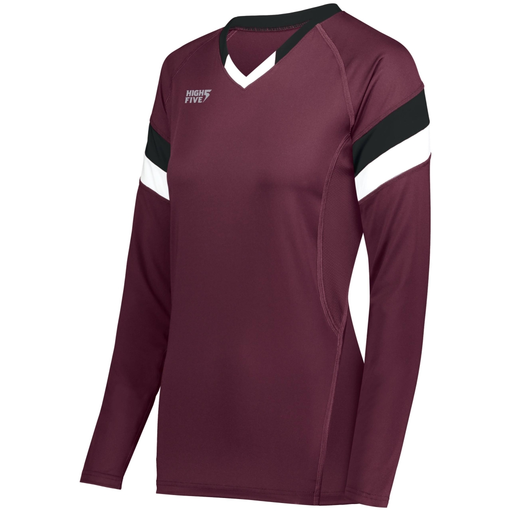Ladies TruHit Tri-Color Long Sleeve Jersey