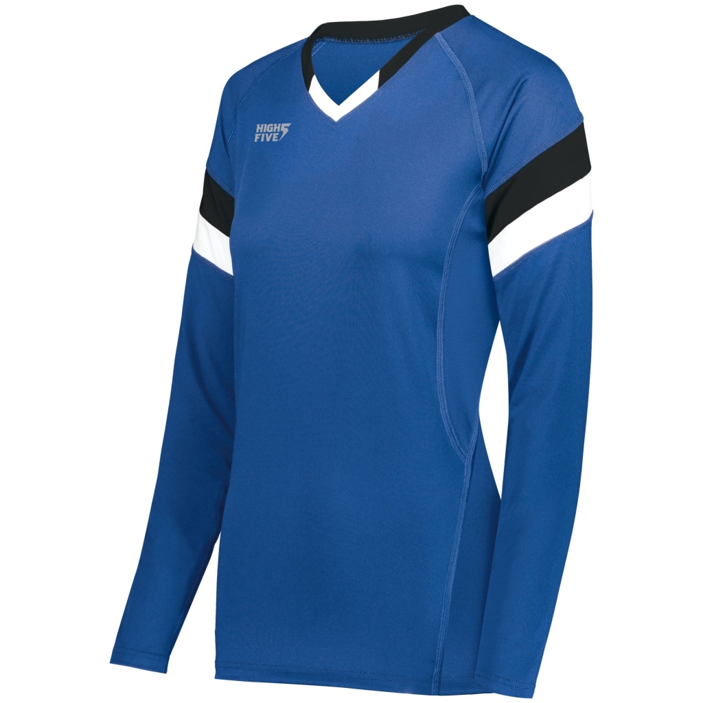 Ladies TruHit Tri-Color Long Sleeve Jersey