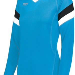 Ladies TruHit Tri-Color Long Sleeve Jersey - Image 10