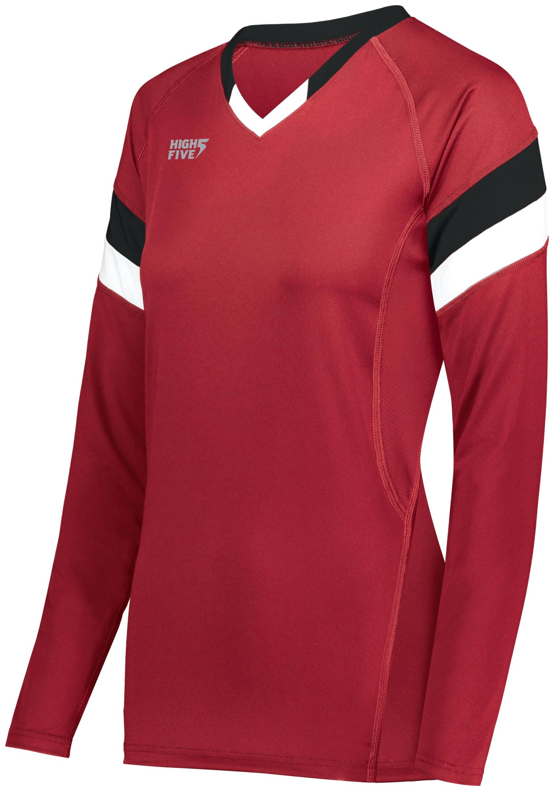 Ladies TruHit Tri-Color Long Sleeve Jersey - Image 13