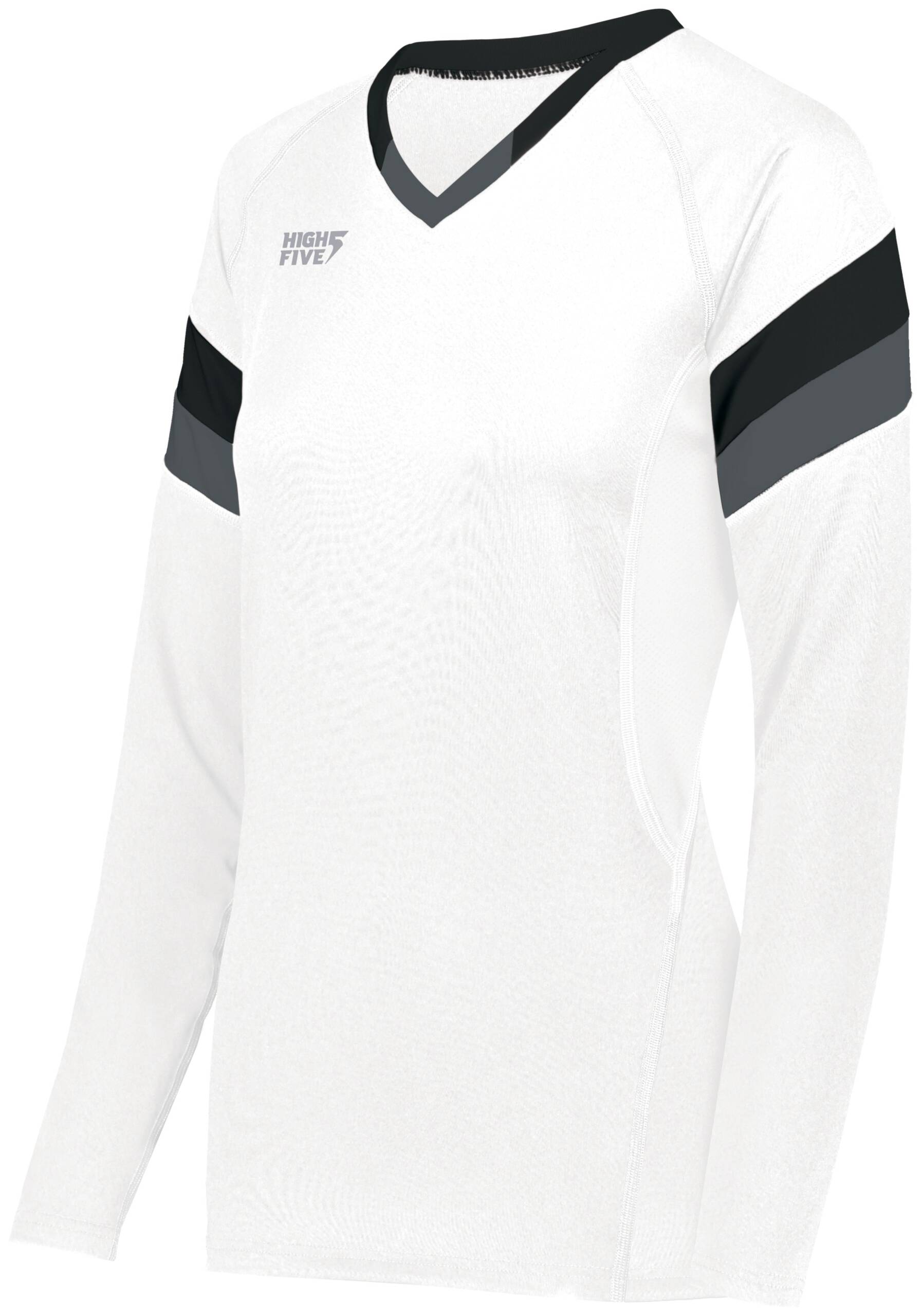 Ladies TruHit Tri-Color Long Sleeve Jersey - Image 1