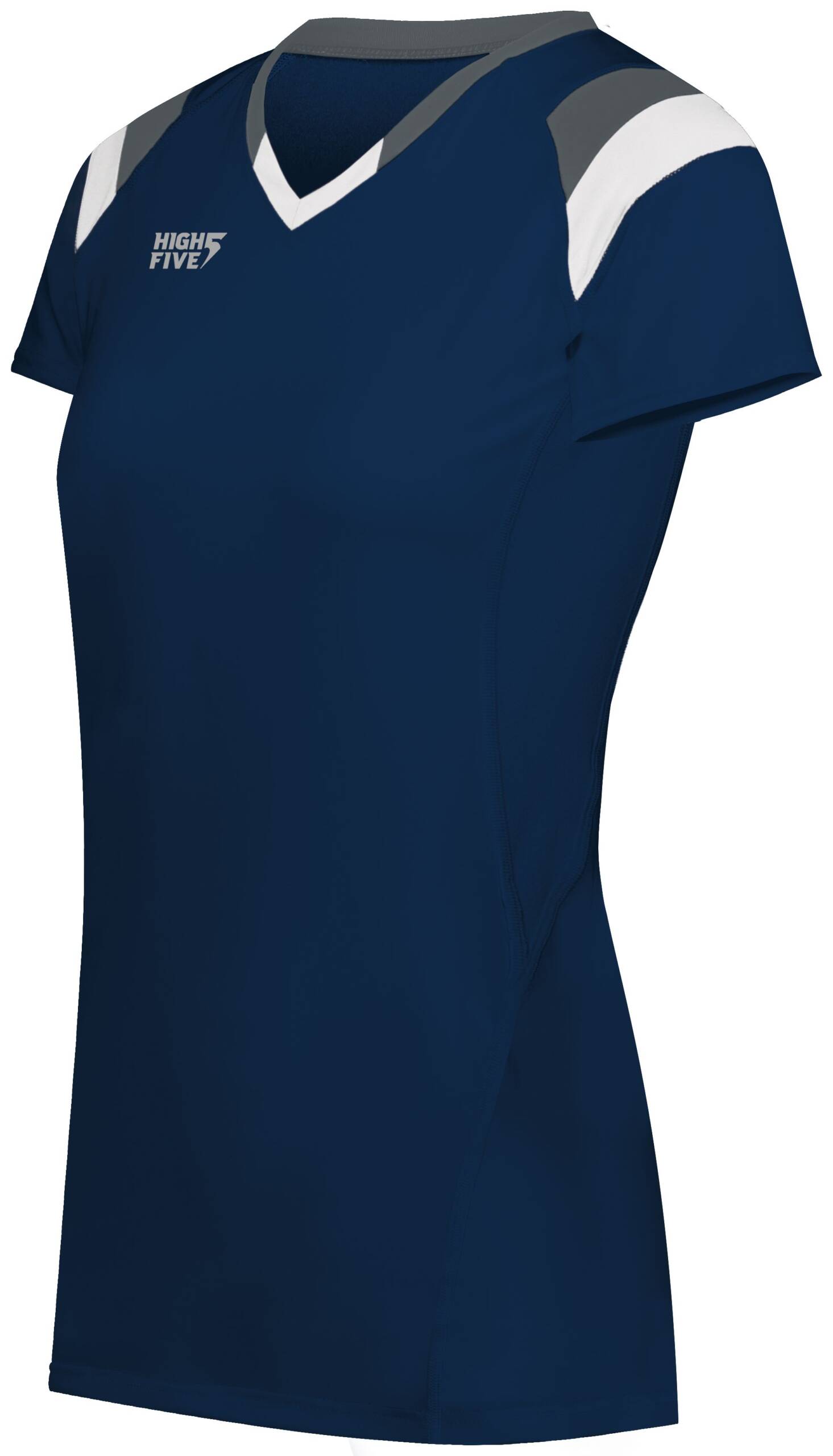 Ladies TruHit Tri-Color Short Sleeve Jersey - Image 7