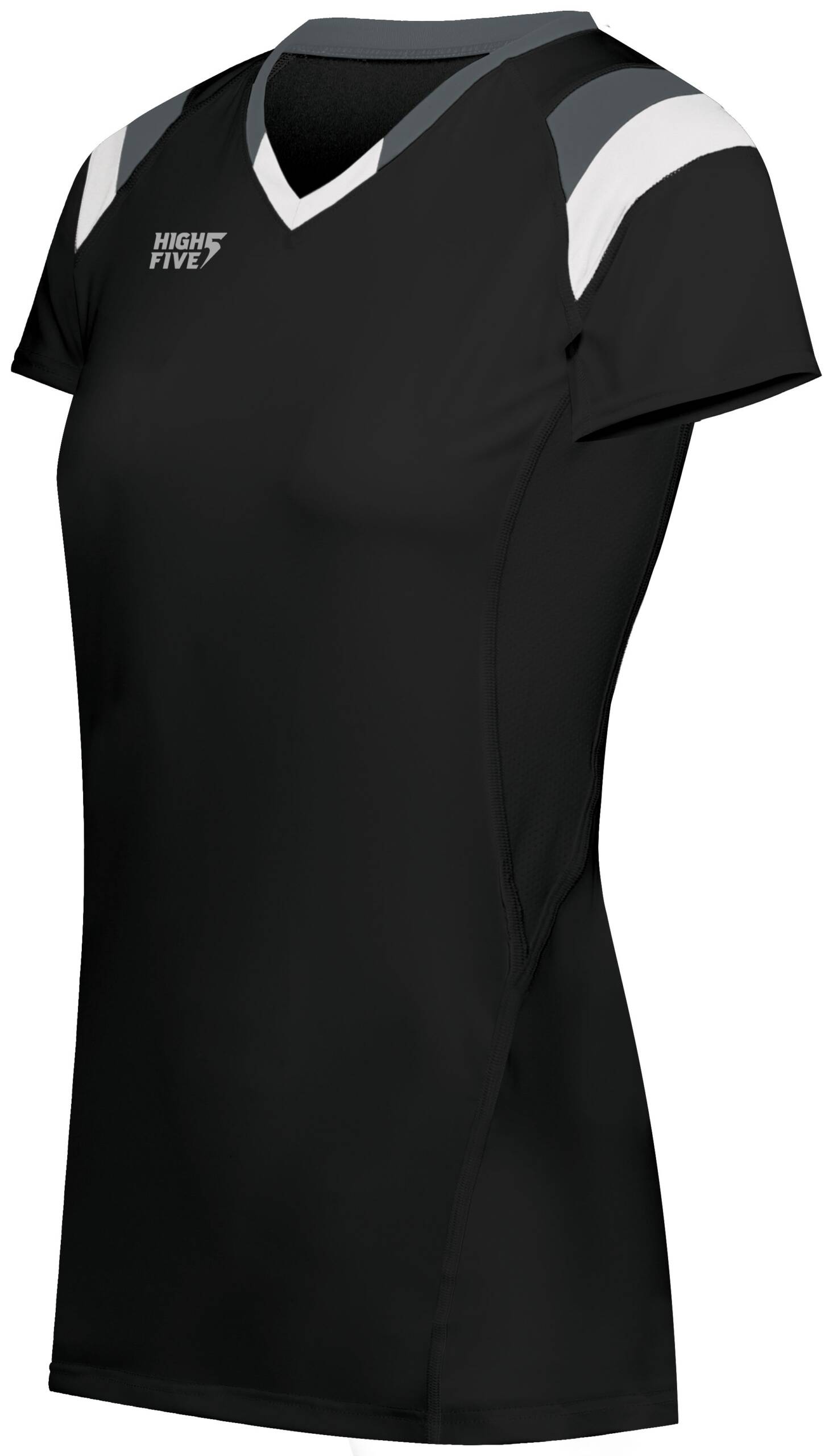 Ladies TruHit Tri-Color Short Sleeve Jersey - Image 2