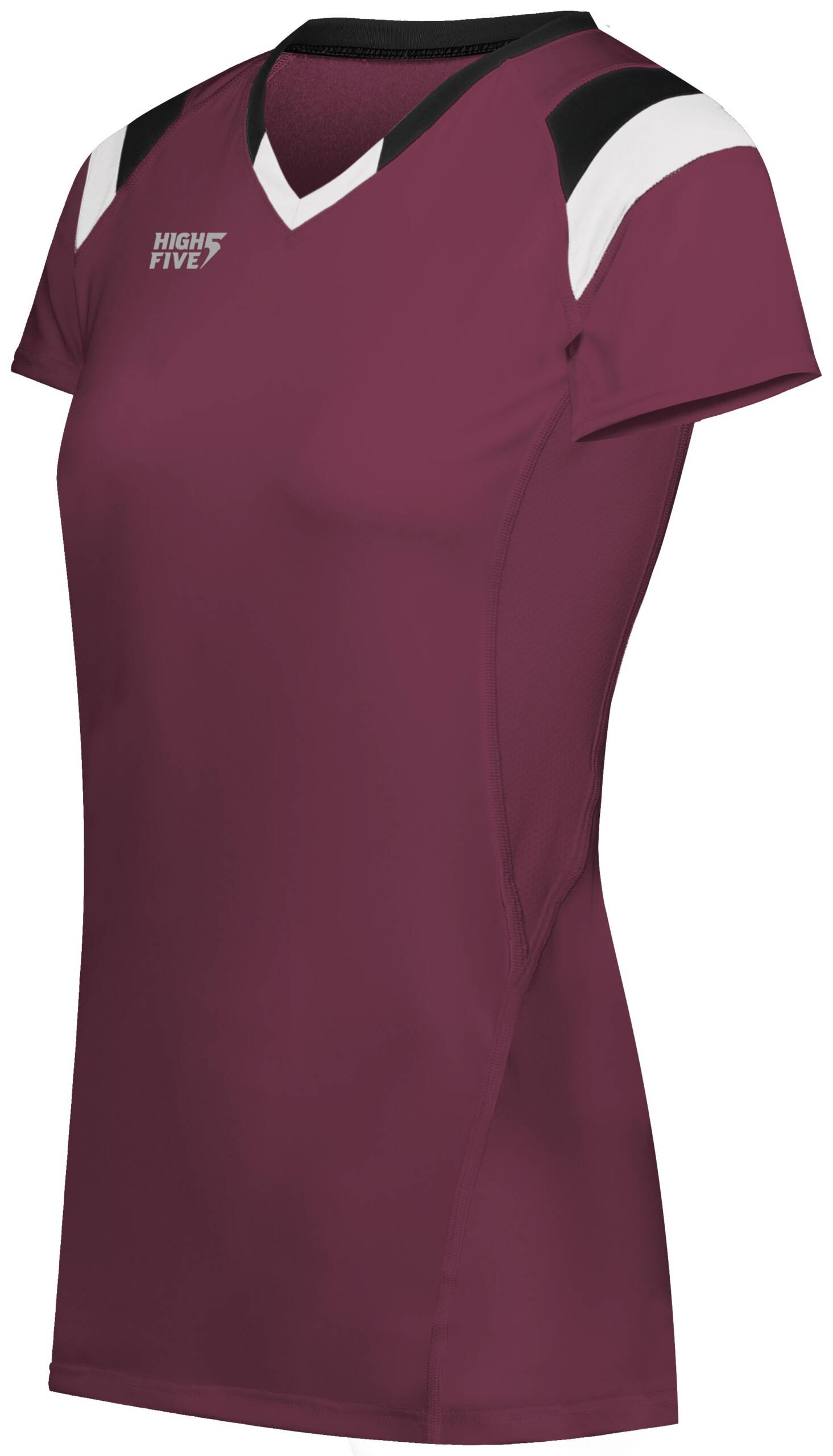 Ladies TruHit Tri-Color Short Sleeve Jersey - Image 6