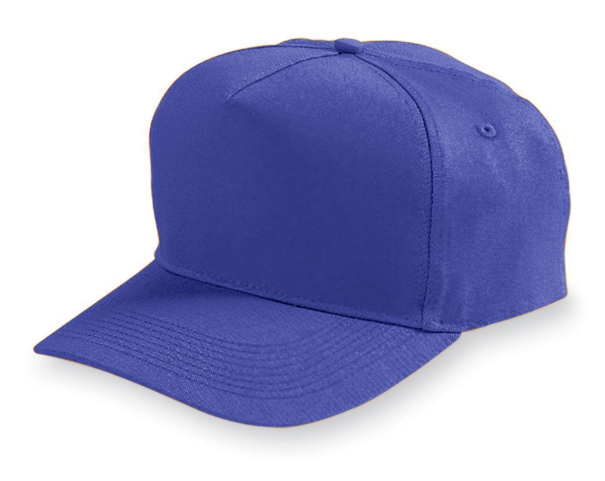 Youth Five-Panel Cotton Twill Cap - Image 4